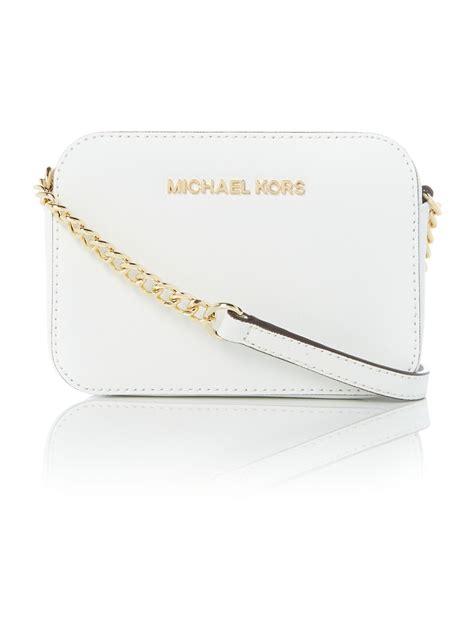 michael kors purse on sawl|Michael Kors white purse crossbody.